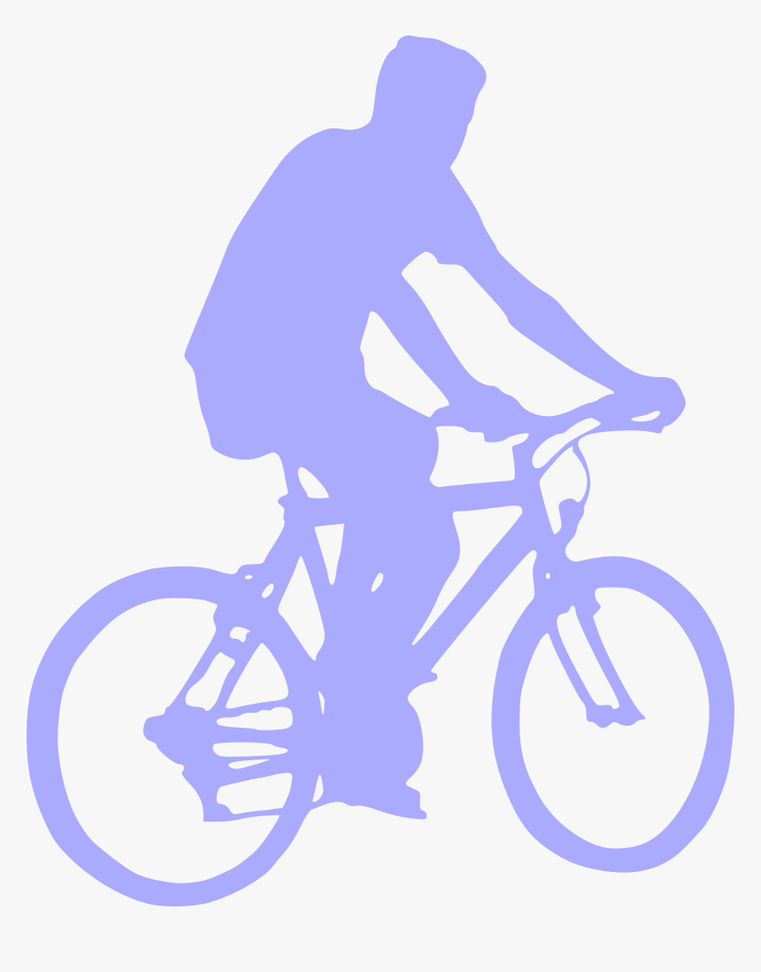 Bike Silhouette Png, Transparent Png