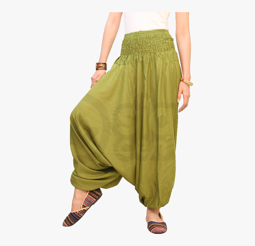 Pantalones Harem Para Mujer, HD Png Download