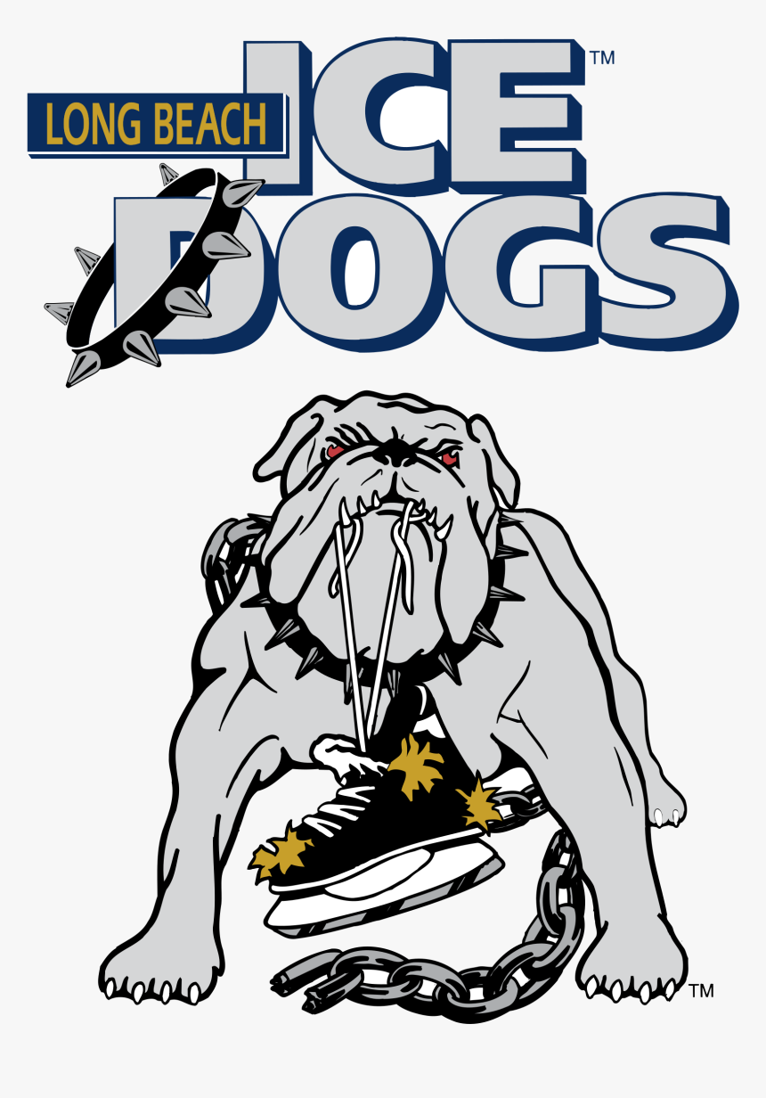 Long Beach Ice Dogs Logo Png Transparent - Long Beach Ice Dogs, Png Download