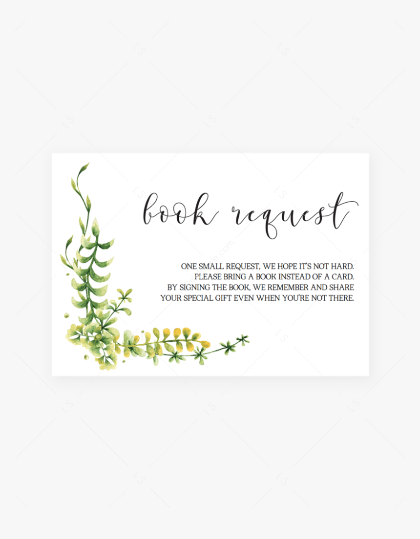 Baby Library Cards For Greenery Baby Shower Printable - You I Find My Worth In You I Find My Ident, HD Png Download