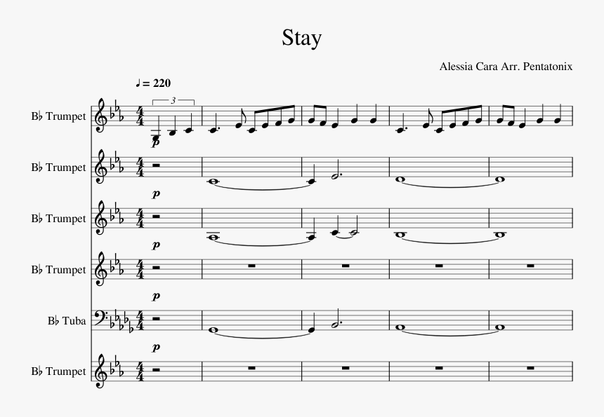 Transparent Alessia Cara Png - Sheet Music, Png Download