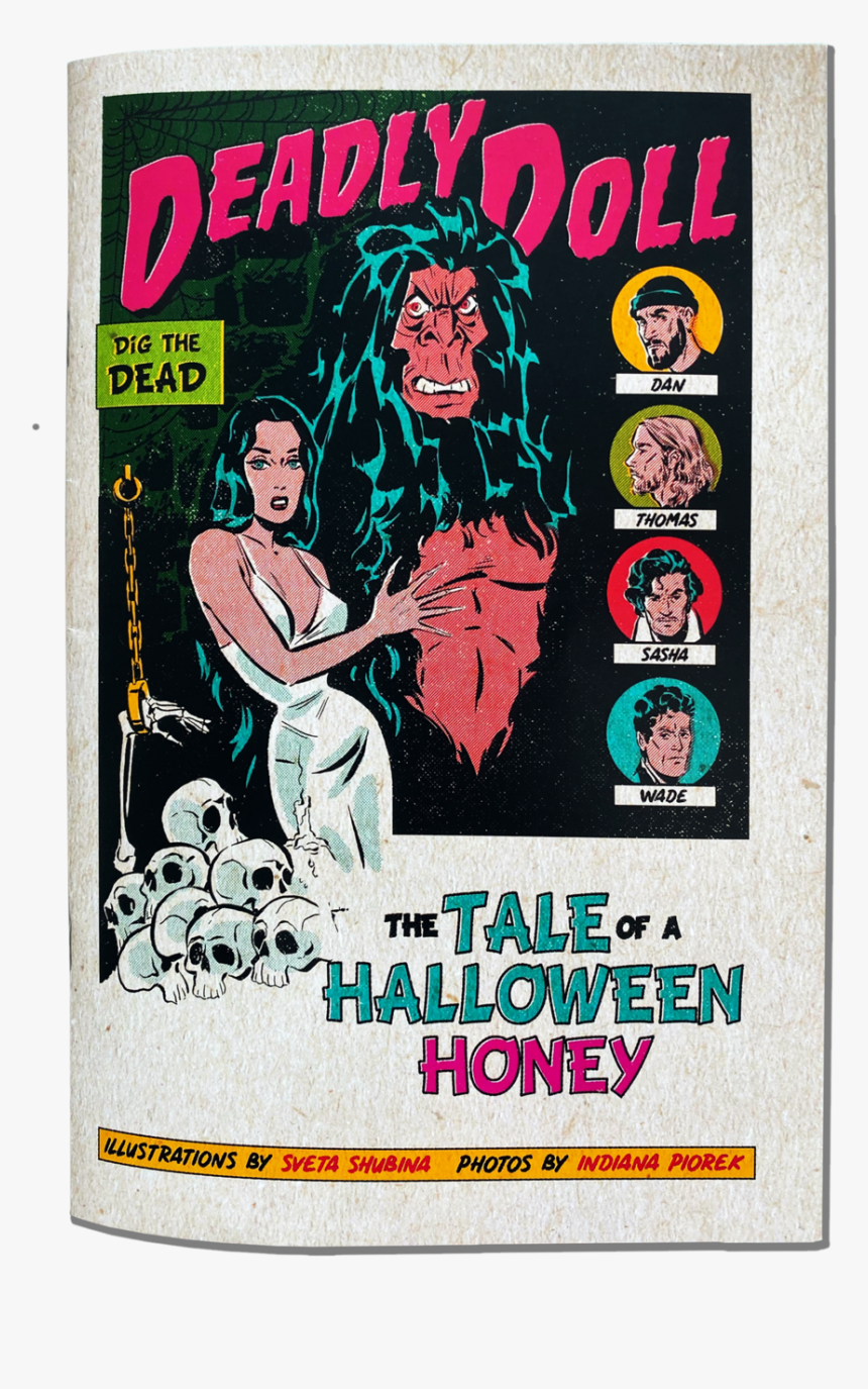 Deadly Doll Comic Book, HD Png Download