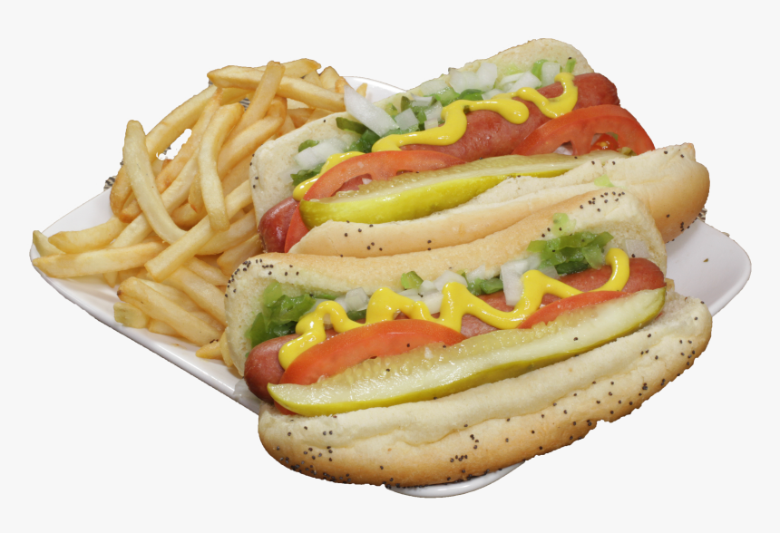 Chicago-style Hot Dog, HD Png Download