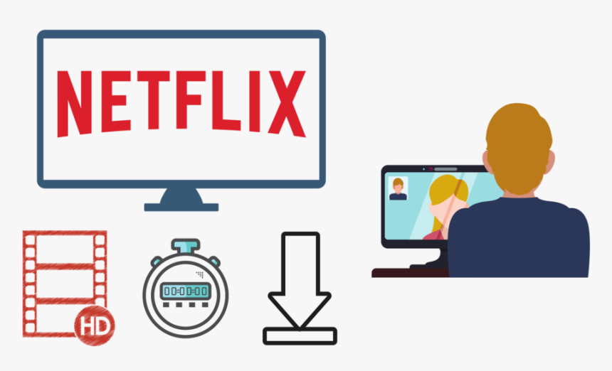Streaming - Netflix, HD Png Download