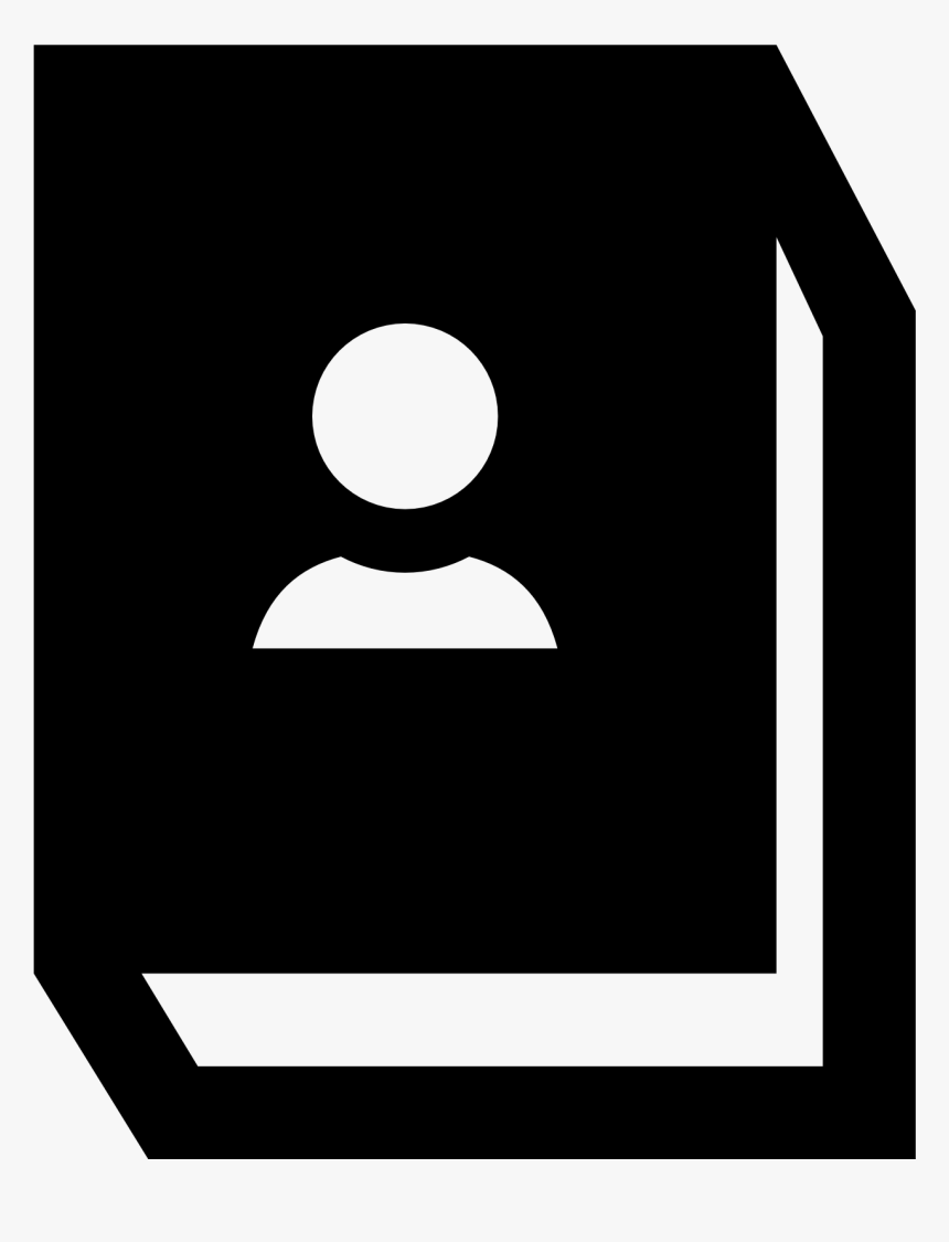 Free Vectors - 1001freedownloads - Com - Icono De Contactos - Circle, HD Png Download