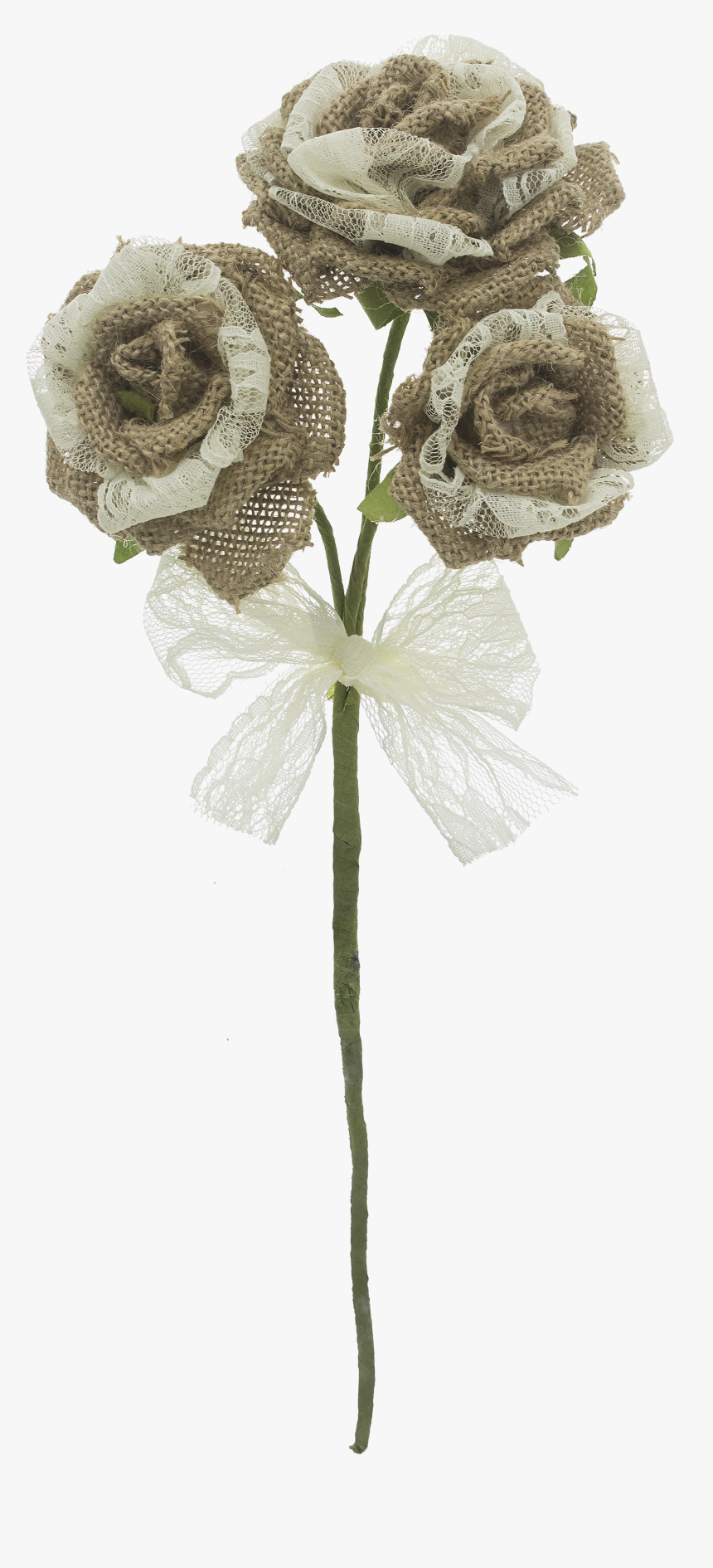 Transparent Burlap Bow Png - Artificial Flower, Png Download