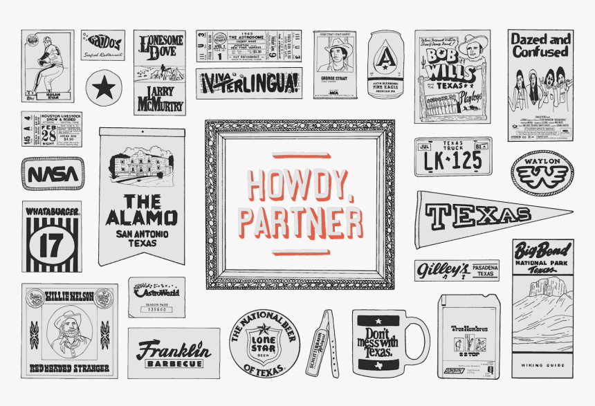 Howdy, Partner - Don't Mess With Texas, HD Png Download