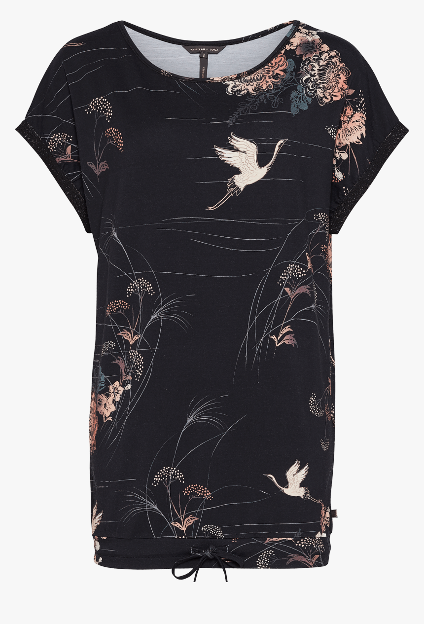 Dona - Flying Crane - L - Flying Crane Massage , Png - Active Shirt, Transparent Png