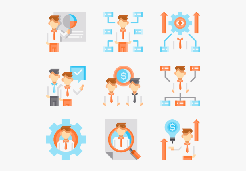 Employee Icon Pack Free, HD Png Download