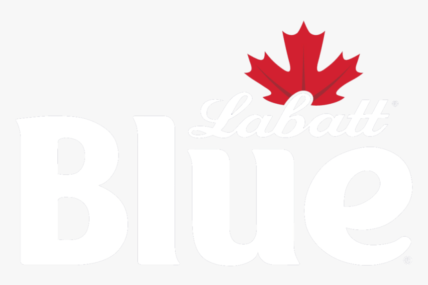 White Lettering - Labatt Blue, HD Png Download