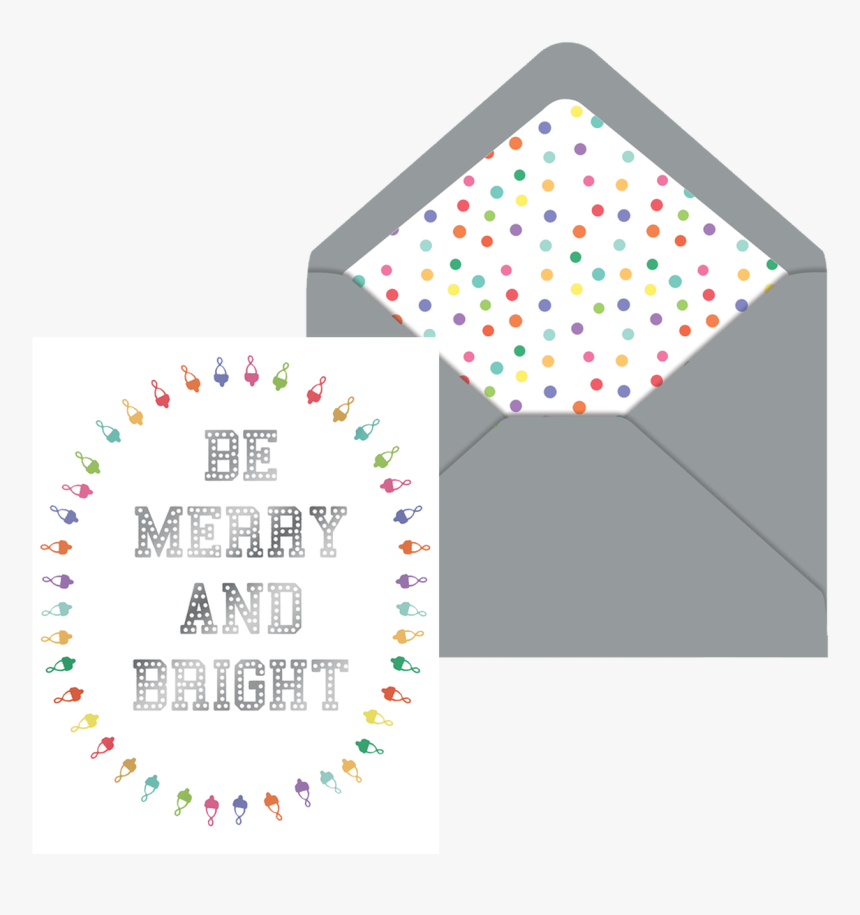 The Gift Wrap Company 5 Pack Small Cards Bright Lights - Paper, HD Png Download