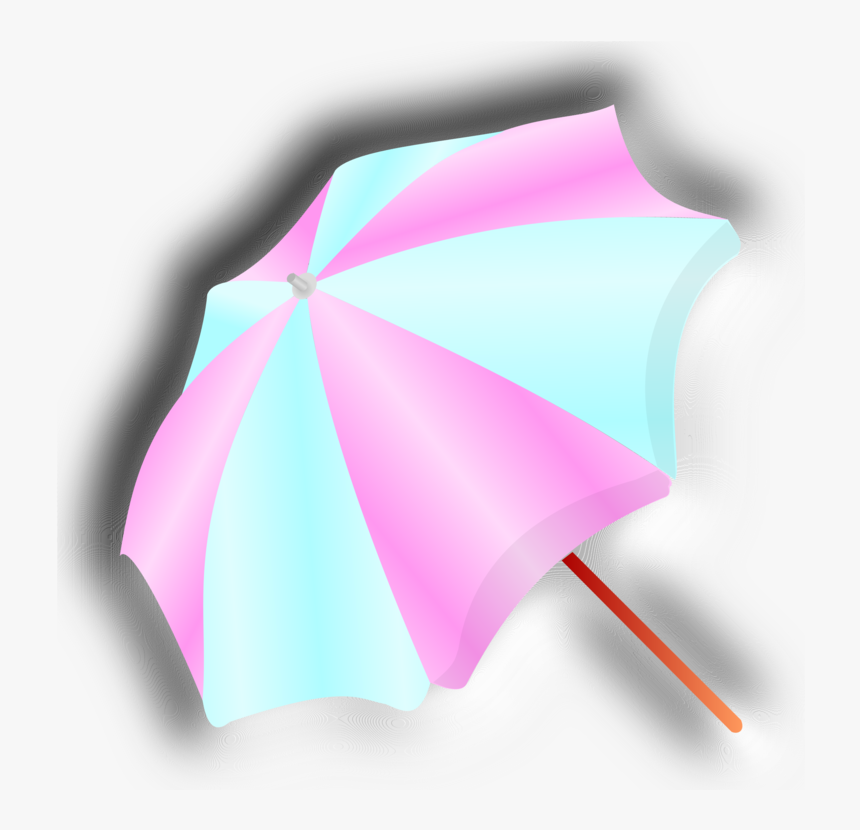 Pink,line,umbrella - Umbrella, HD Png Download