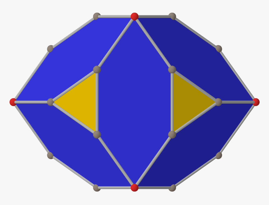 Polyhedron Chamfered 8 Edeq From Blue - Circle, HD Png Download