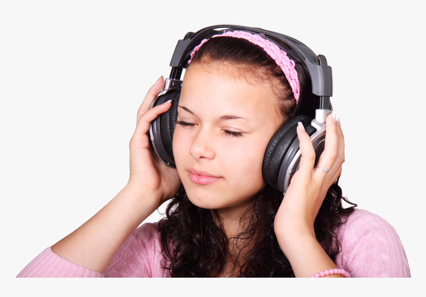 Person With Headphones Png, Transparent Png , Transparent Png Image -  PNGitem