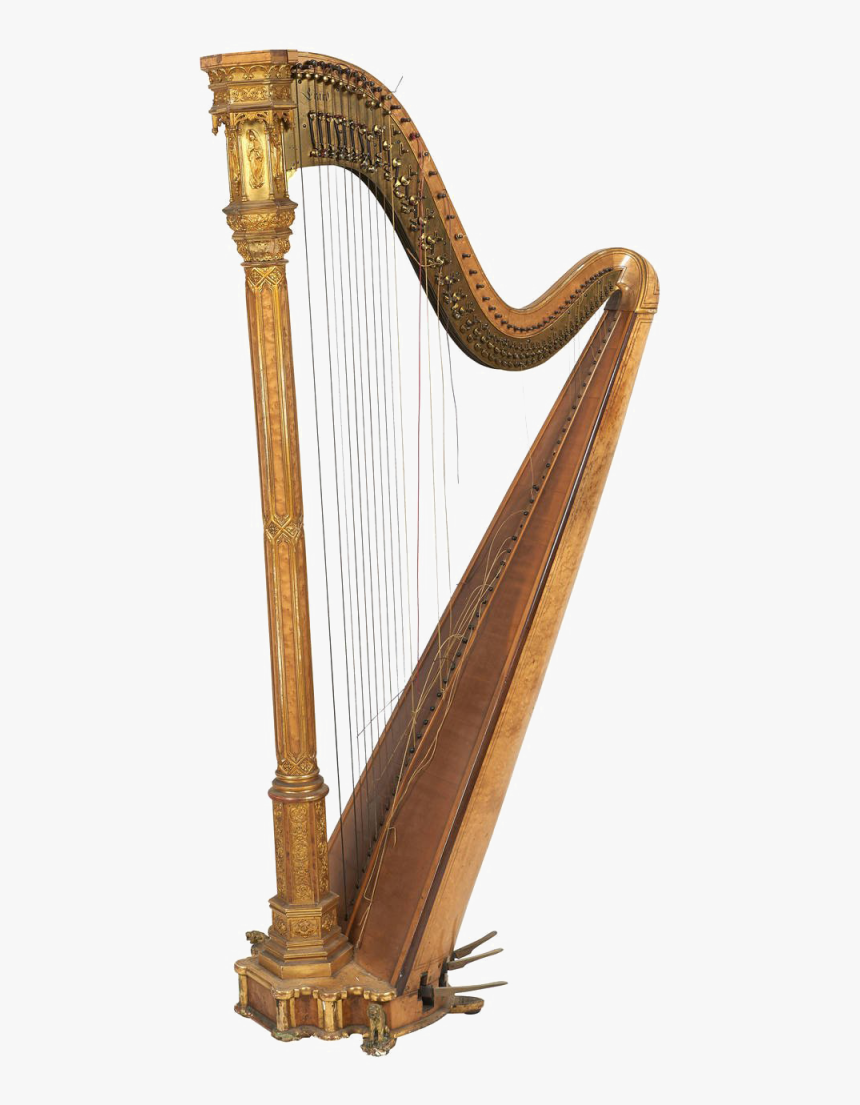 Instrument,musical Instrument,plucked String Instruments,string - Erard Gothic Harp, HD Png Download
