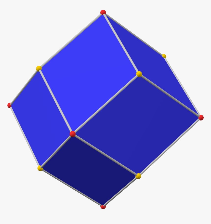 Polyhedron 6-8 Dual Blue - Umbrella, HD Png Download