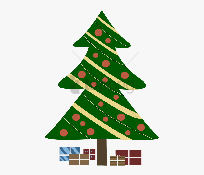 Transparent Gold Christmas Tree Png - Clip Art Christmas Tree, Png Download