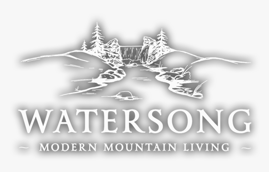 Watersong White Shadow - Graphic Design, HD Png Download