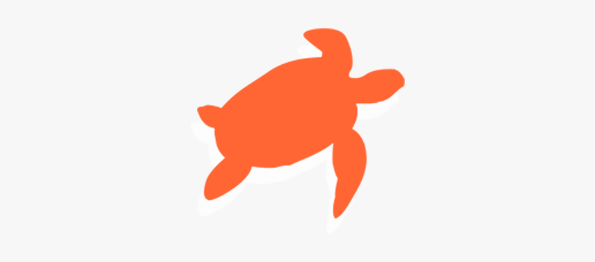 Sea Turtle Silhouette, HD Png Download