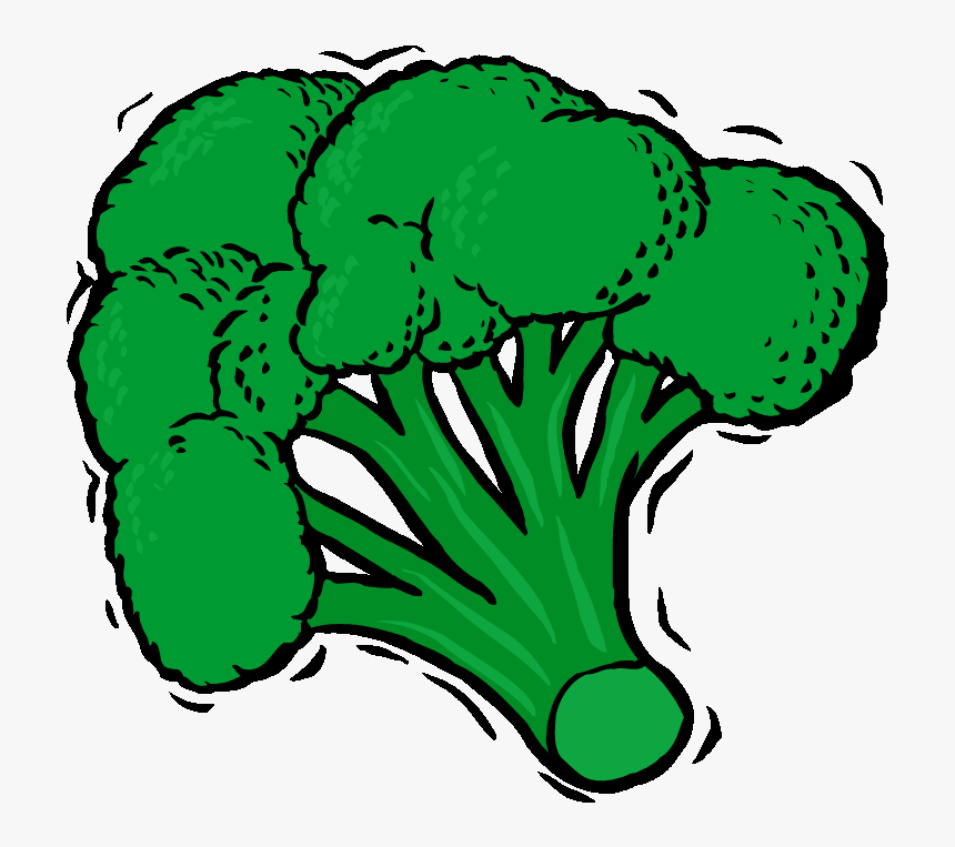 Download Clipart Free Library Picture Frame Art Sunflower - Broccoli Clipart Black And White, HD Png Download