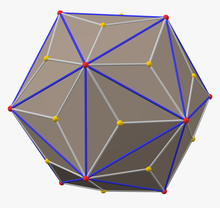 Polyhedron Truncated 12 Dual Max - Umbrella, HD Png Download