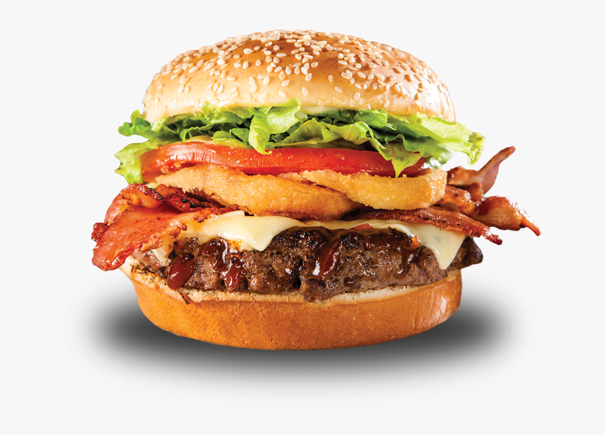 Ultimate Bbq Burger - Hamburger Png, Transparent Png