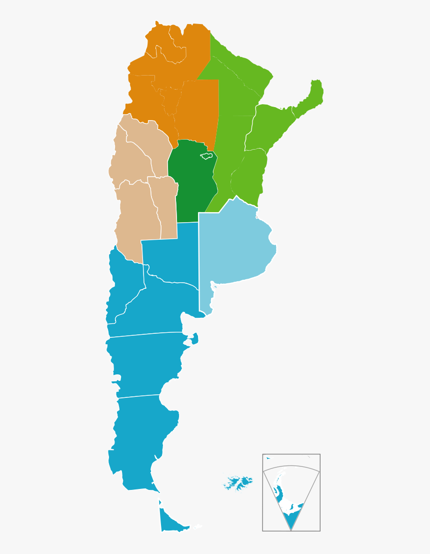 Regiones Turísticas De La Argentina - Regiones Turisticas De Argentina, HD Png Download