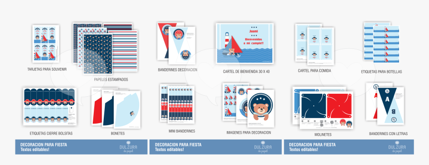 Candy Bar Osito Marinero Decoracion Para Fiestas, HD Png Download