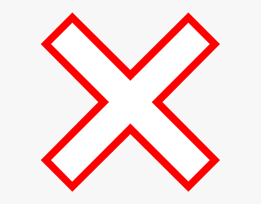 A Canadian Crossbuck - Ontario Train Crossing Sign, HD Png Download
