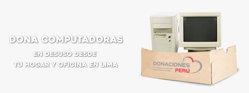 Dona Computadoras En Desuso - Computer Monitor, HD Png Download