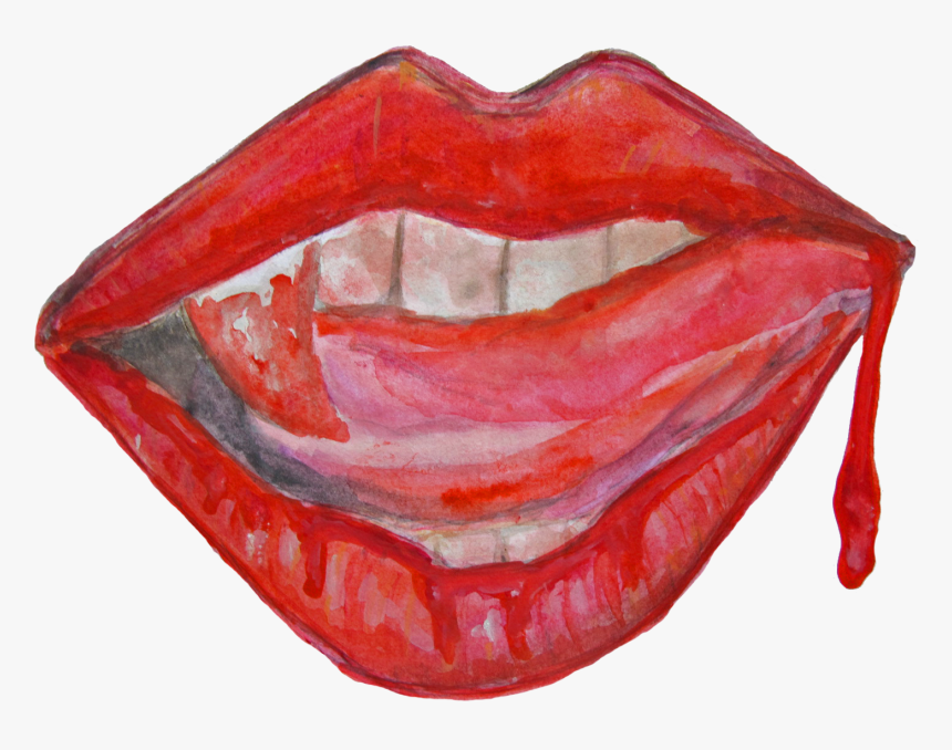 Hungry Vampire - Tongue, HD Png Download