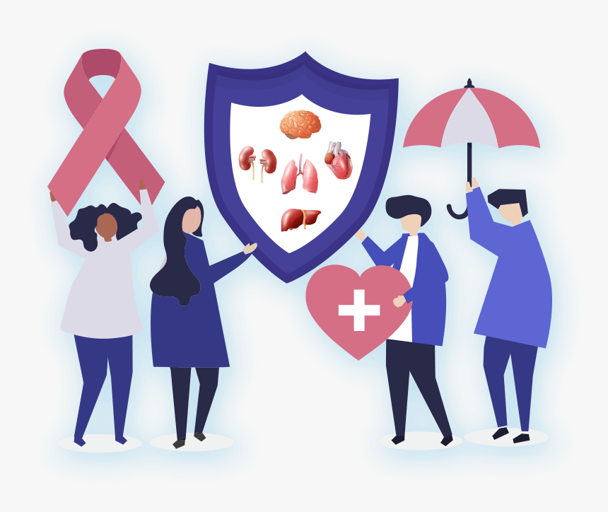 Radiologydna - Insurance Illustration, HD Png Download