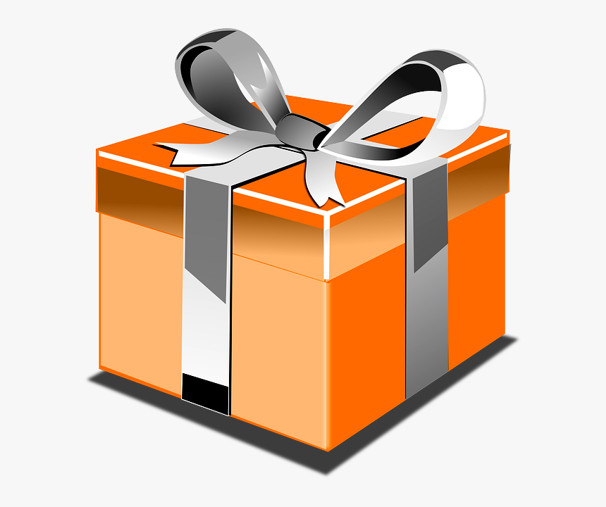 Caixa De Em Vetorizado - Present Transparent Background Png, Png Download