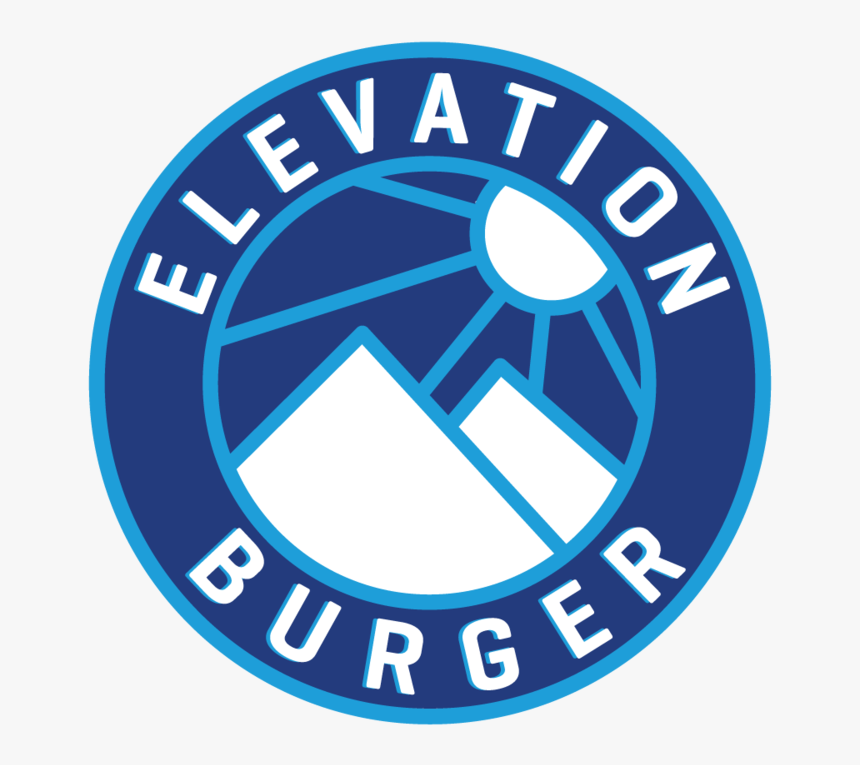 Elevationburger Seal Black Rgb - Elevation Burger Logo, HD Png Download