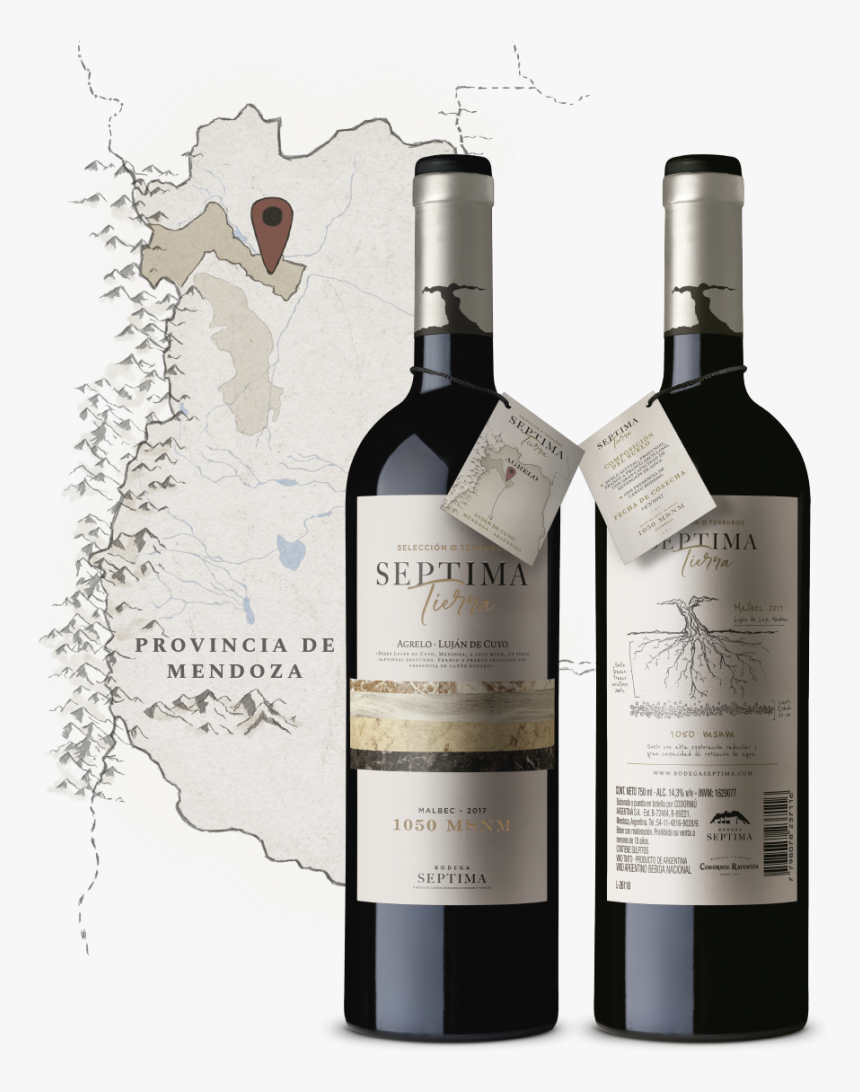 Septima Tierra Malbec, HD Png Download