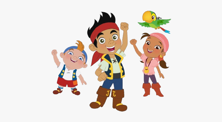Jake And The Neverland Pirates Clipart, HD Png Download