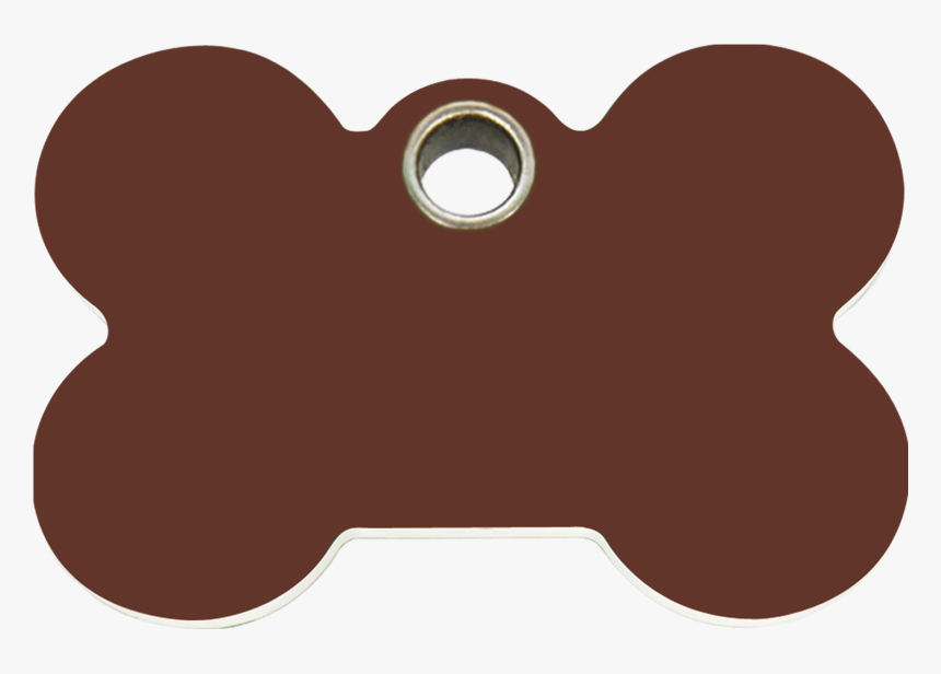 Dog Tag Bone Png Clipart , Png Download - Dog Tag Bone Brown, Transparent Png