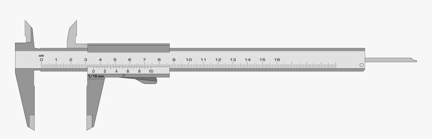 Pied Coulisse - Vernier Calipers, HD Png Download