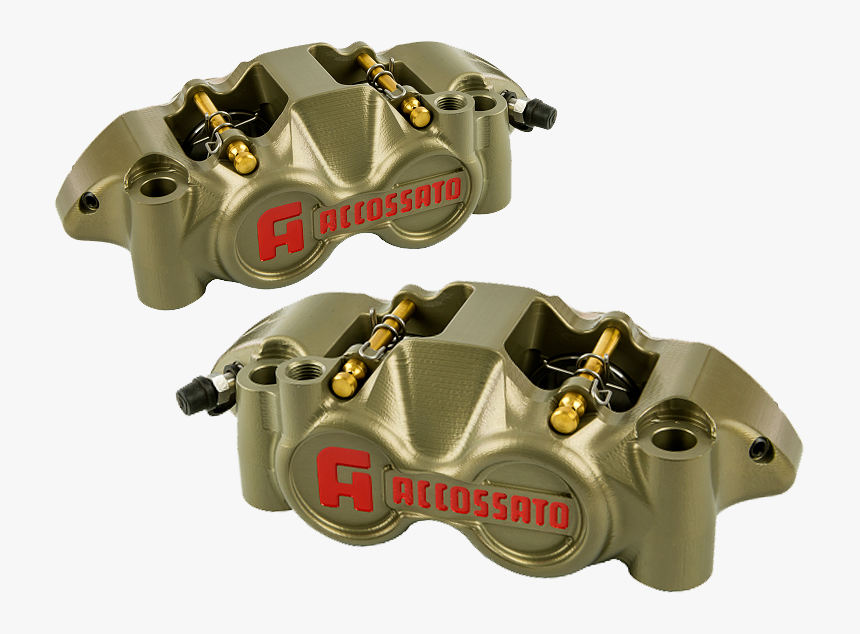 Accossato Radial Brake Caliper Set Cnc Billet 108mm - Accossato Pz 001 108 Mm, HD Png Download