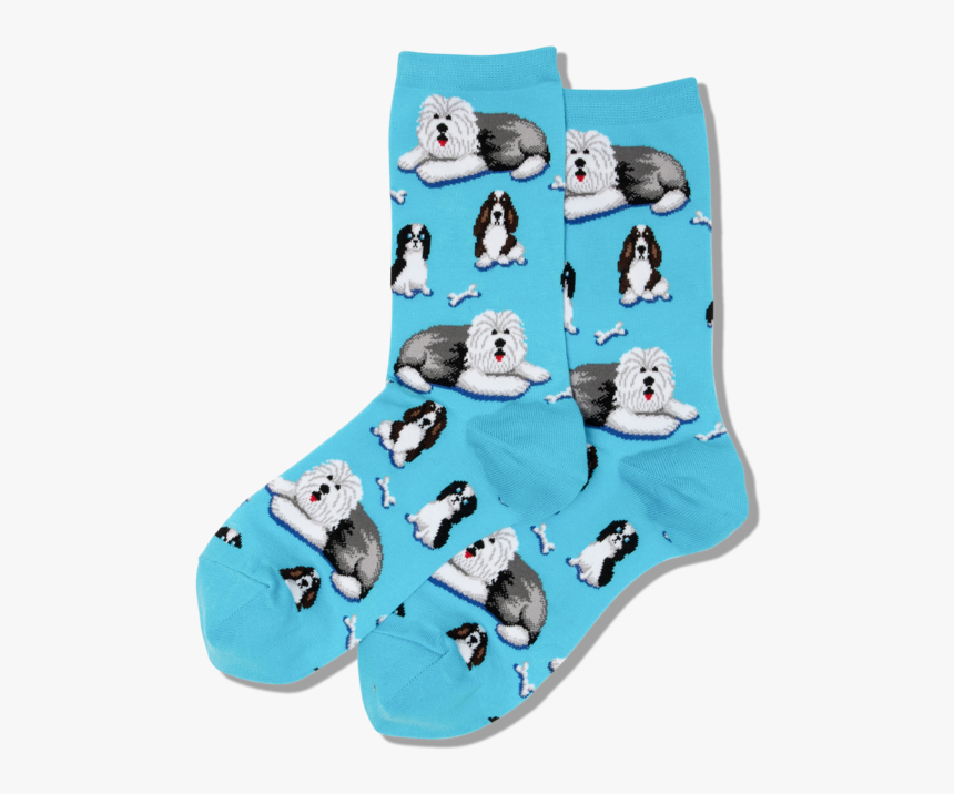 Women S Dogs And Bones Socks 
 Class Slick Lazy Image - Sock, HD Png Download