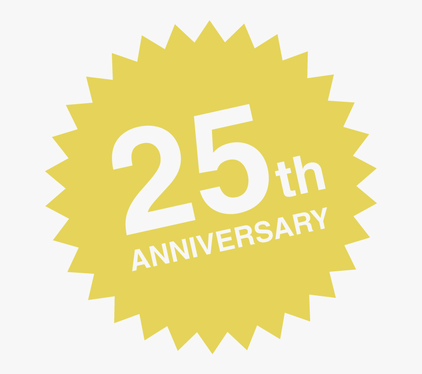 25th Anniversary Seal, HD Png Download
