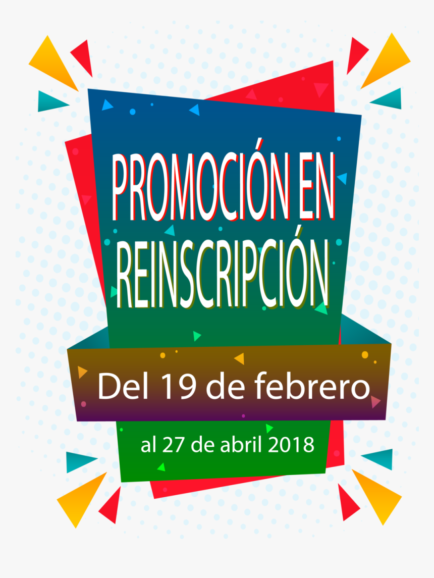 Promoción De Reinscripciones-02, HD Png Download