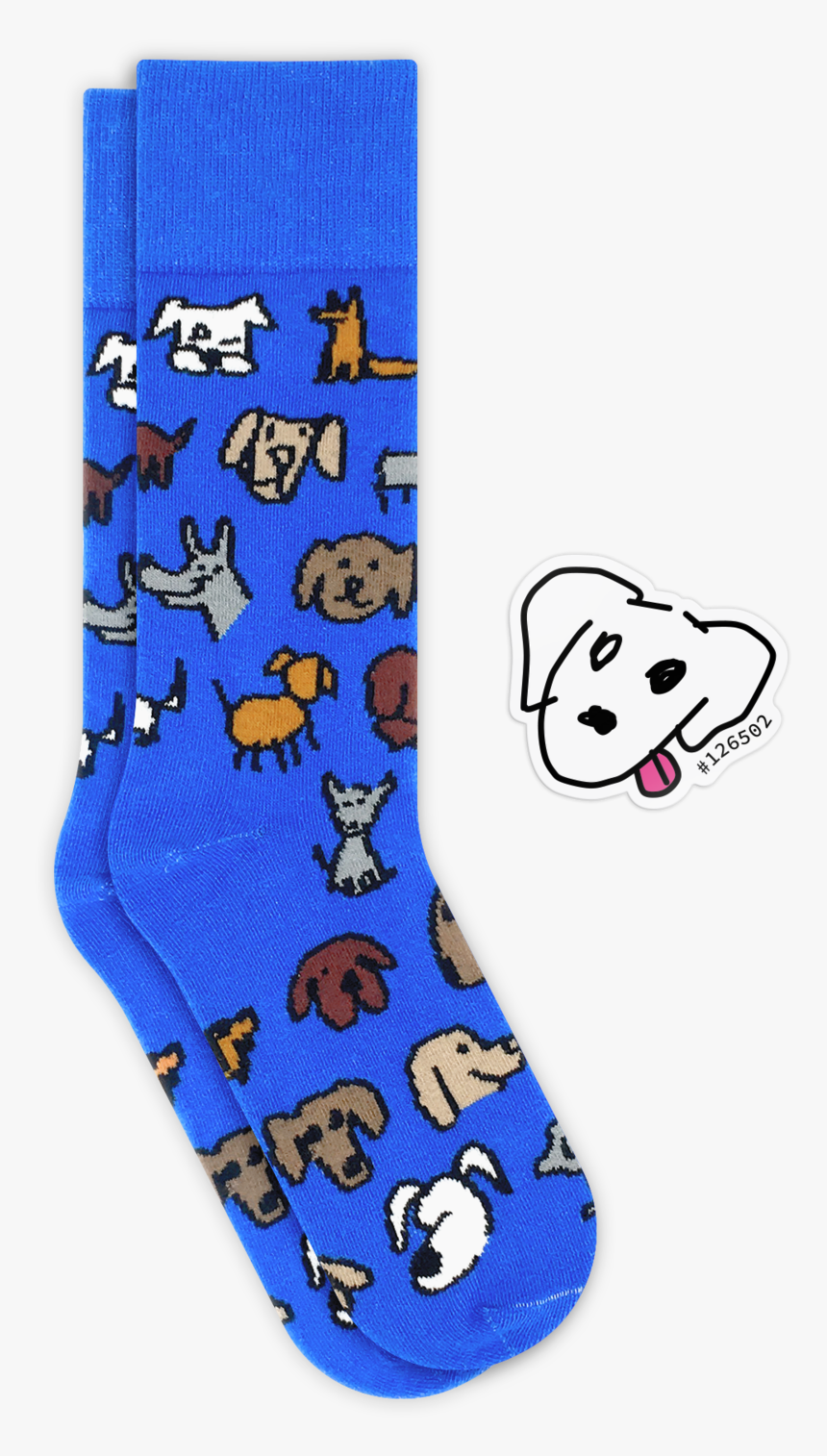 Dog With Sticker, HD Png Download