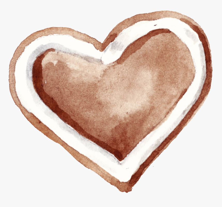 Hand Painted Cute Love Transparent Decorative - Heart, HD Png Download
