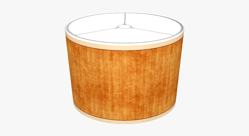 Vertical Woodgrain With Cream & Brown Trim - Coffee Table, HD Png Download