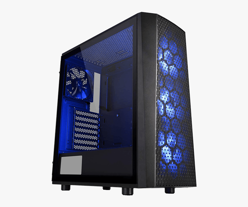 Versa J24 Tempered Glass Rgb Edition, No Psu, Atx, - Thermaltake Case Versa J24tg, HD Png Download