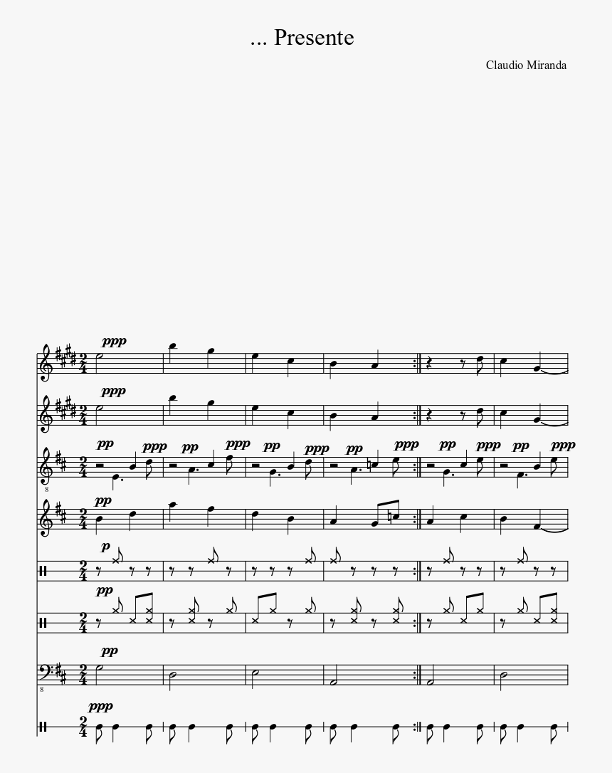 Sheet Music, HD Png Download