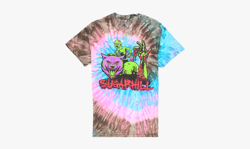 Sugarhill Zombie Wolf Woodgrain T-shirt - Sheep, HD Png Download