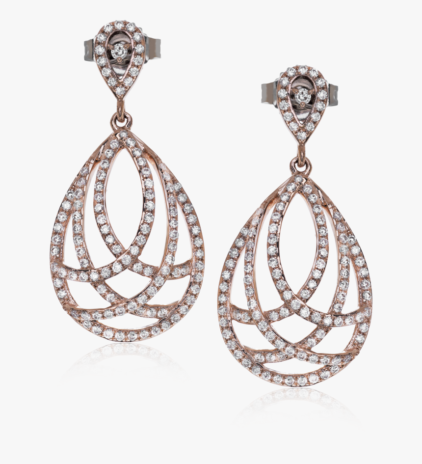 Transparent Teardrop Shape Png - Earrings, Png Download