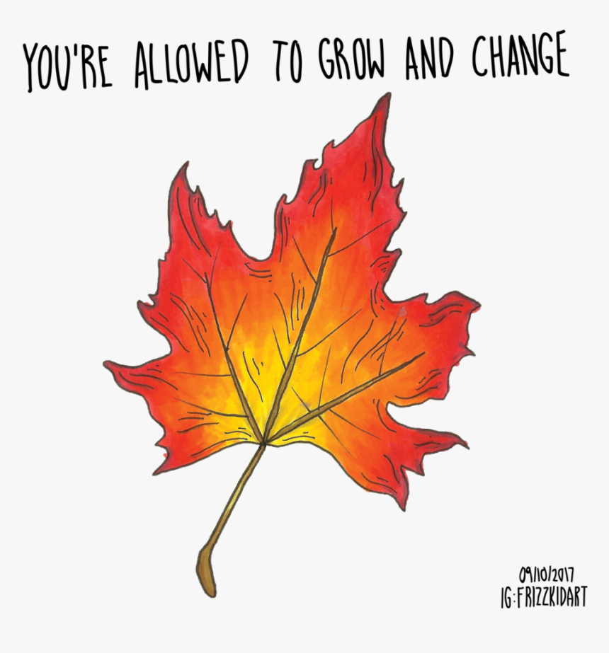 Transparent Leaf Png Tumblr - Maple Leaf, Png Download